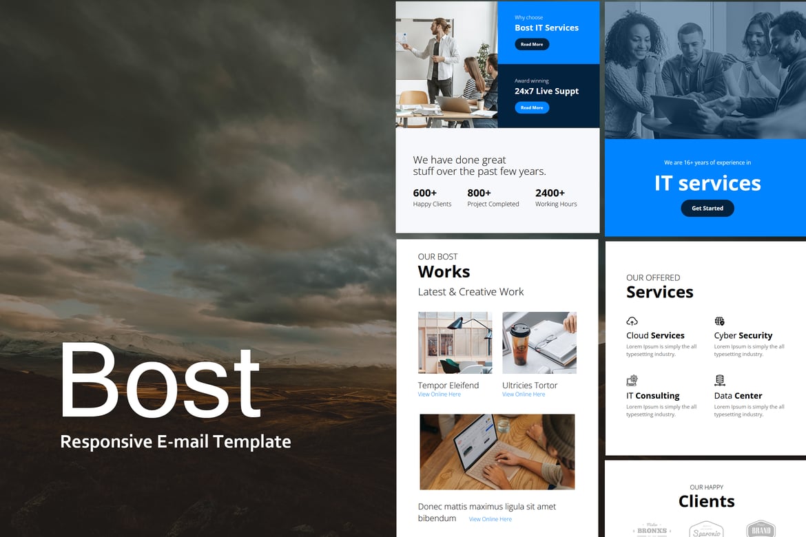 Bost Mail - Stylish & Responsive Email Template